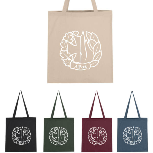 Torba Bawełniana z logo Akademia Pożarnicza